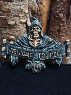 Welcome To Hell - závěsný reliéf