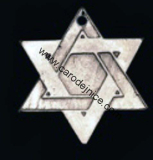 Hexagram Davidova hvězda - Amulet 