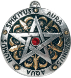 Erbovní pentagram Sira Gawaina - Amulet 