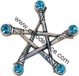 Pentagram mečů - Amulet 