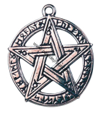 Runová hvězda pentagram - Amulet