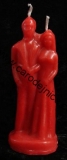 Svíčka figurální Pár červený  