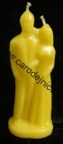 Svíčka figurální Pár žlutý  