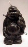 Svíčka figurální Buddha černý  