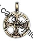 Keltský kříž v kruhu - Amulet