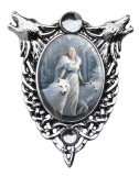 Zimní strážci - kamej Anne Stokes - Amulet