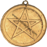 Pentagram moc světla - Amulet