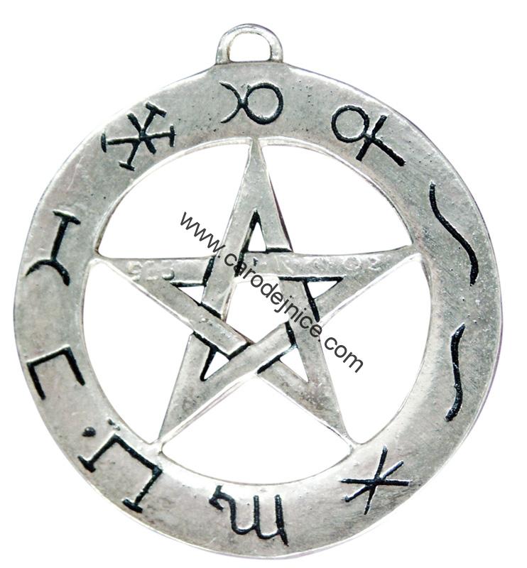 Planetární pentagram - Amulet 