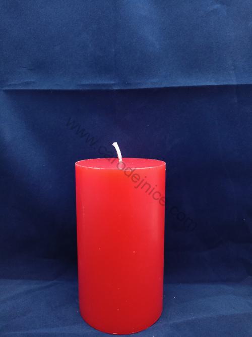 Oltářní svíce červená 2  