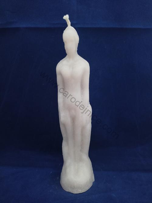 Svíčka figurální Muž šedý  
