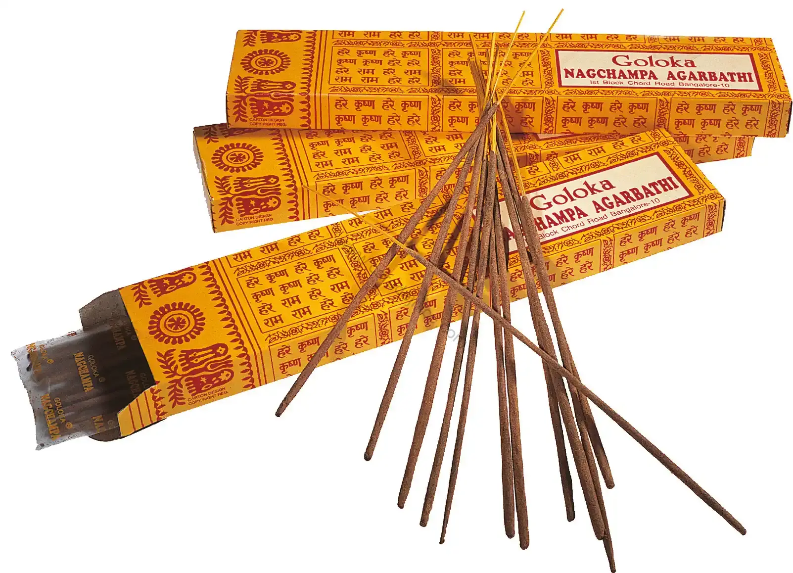 Goloka Nag Champa - vonné tyčinky 15g