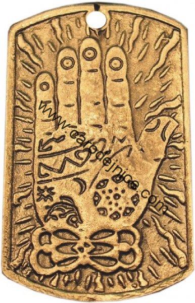 Dlaň štěstí ruka Krišny - Amulet