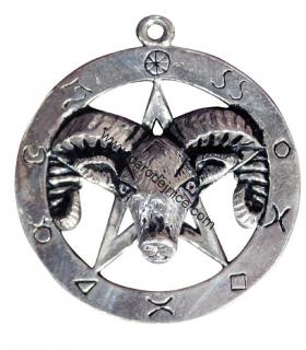 Baphomet s pentagramem - Amulet 