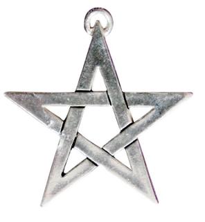 Otevřený pentagram - Amulet
