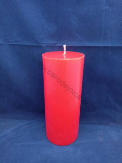 Oltářní svíce červená 3  