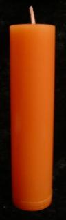 Svíčka úzká střední oranžová  