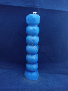 Svíčka figurální Sedmidenní modrá  