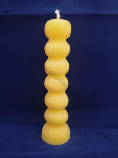Svíčka figurální Sedmidenní žlutá  