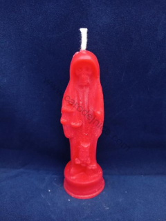 Svíčka figurální Santisima Muerte červená  
