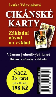 Cikánské karty - vykládací karty