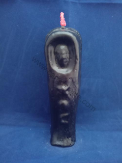 Svíčka figurální - Mumie černá reverzní