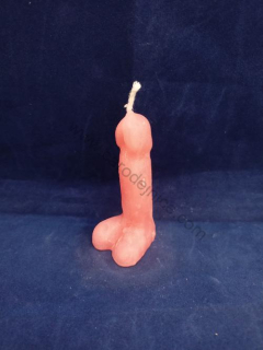 Svíčka Penis růžový