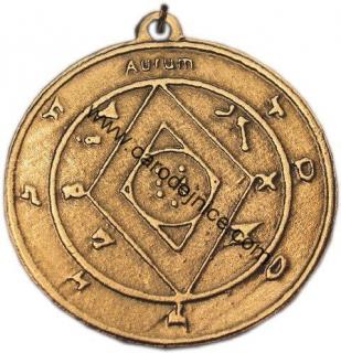 Amulet bohatství Měsíční pentákl - Amulet
