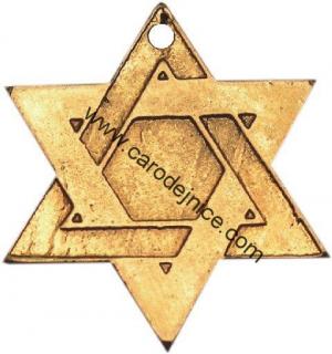 Hexagram Davidova hvězda - Amulet